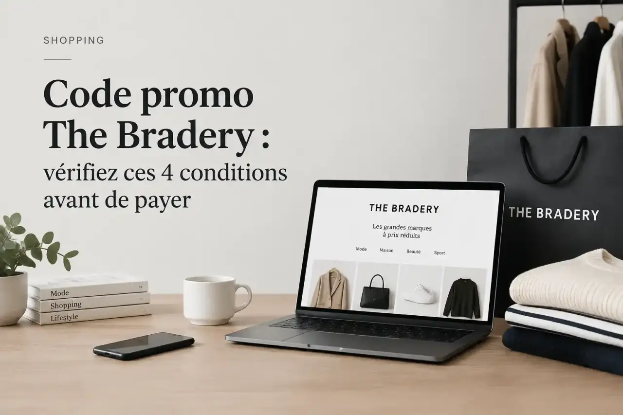 Code promo The Bradery : vérifiez ces 4 conditions avant de payer