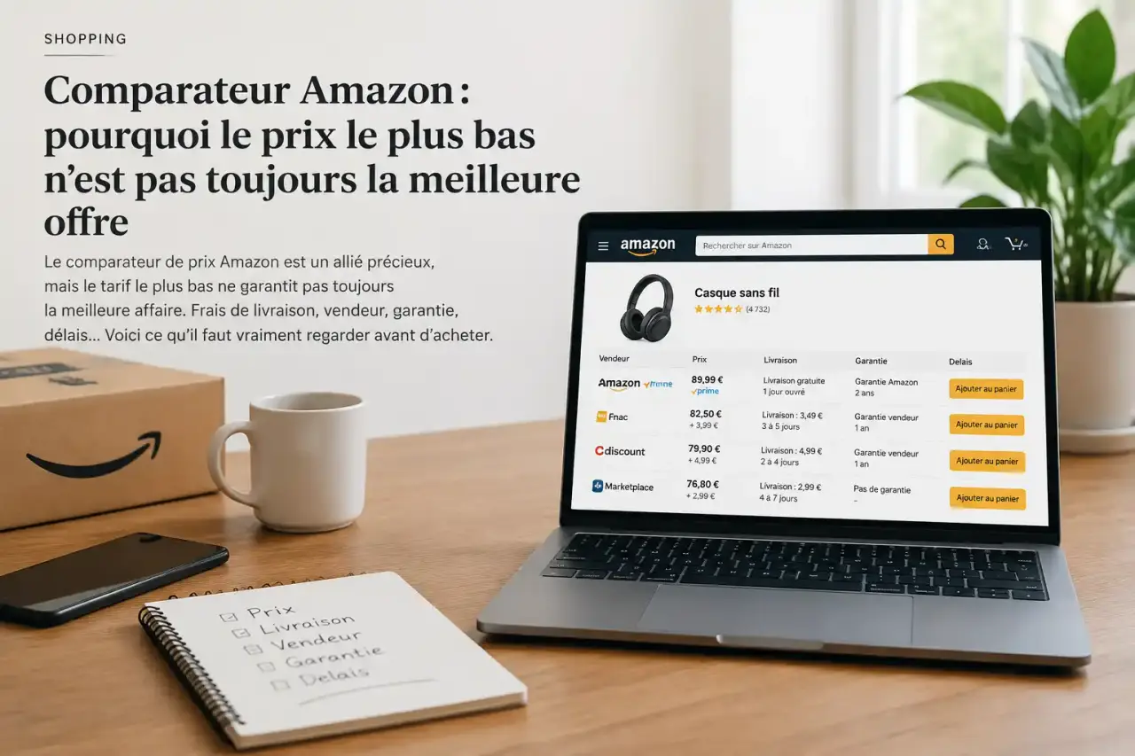 Comparateur Amazon : pourquoi le prix le plus bas n’est pas toujours la meilleure offre